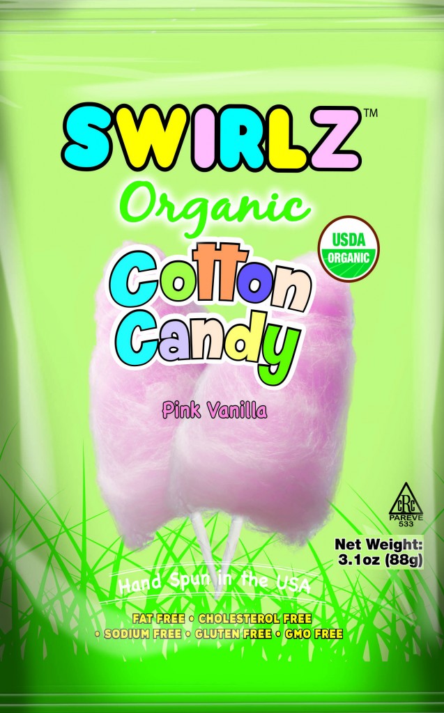 3_1oz Organic_cotton_candy_Swirlz_3d green - Taste of Nature, Inc